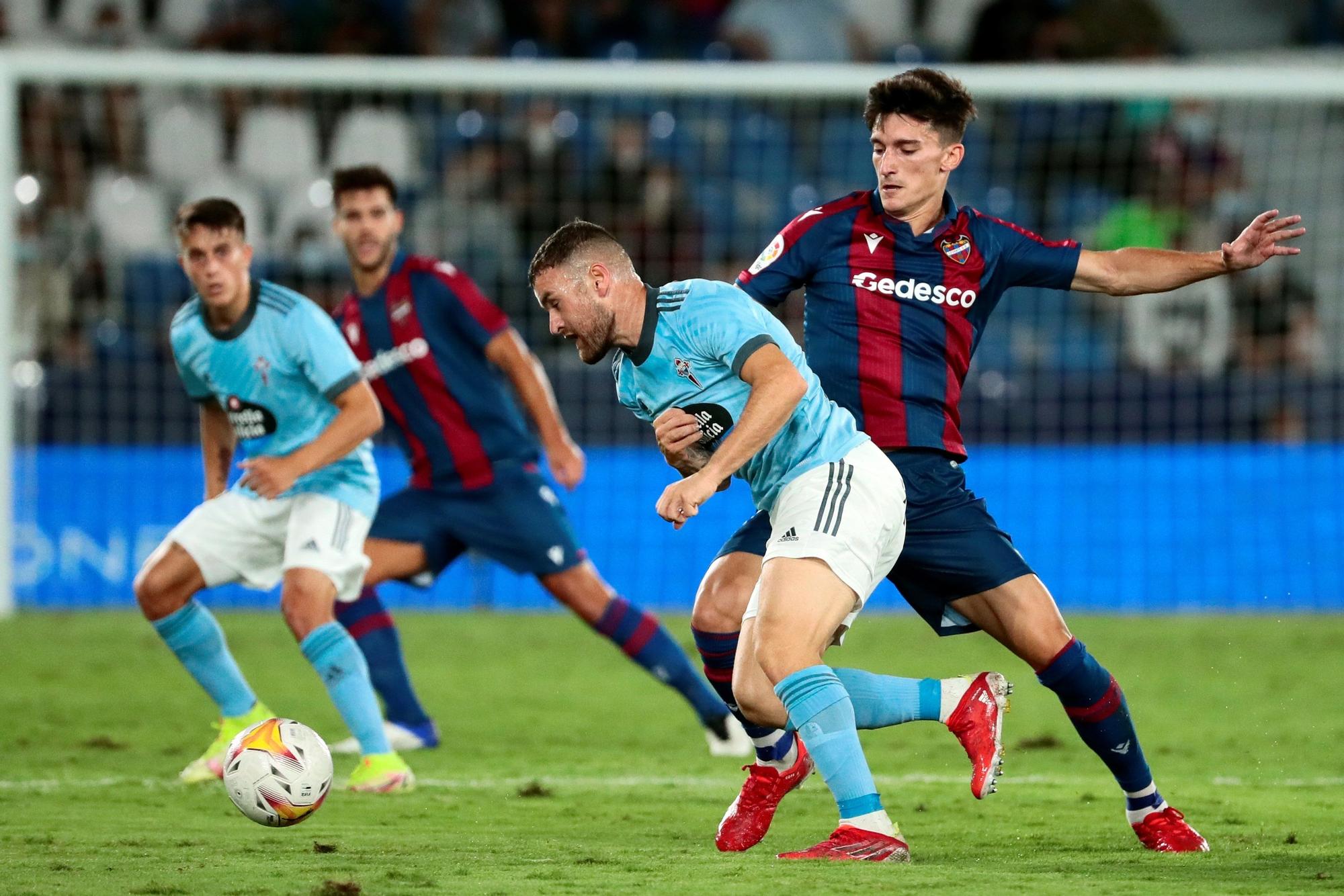 El Levante - Celta, en imágenes