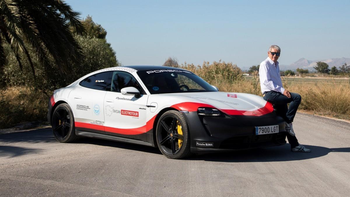 Porsche Taycan Electrotour, disfrute solidario