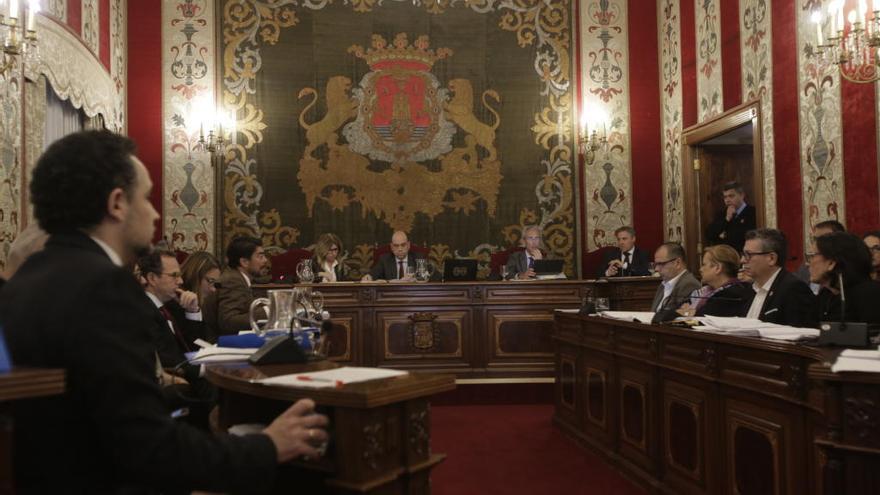 Pleno del Ayuntamiento de Alicante celebrado hoy