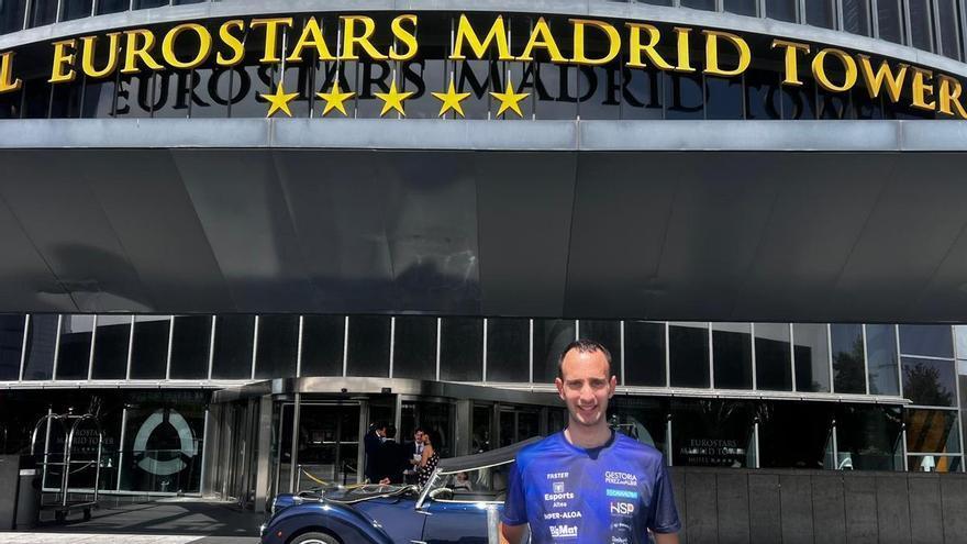 El alteano Ángel López Amor conquista el cielo de Madrid