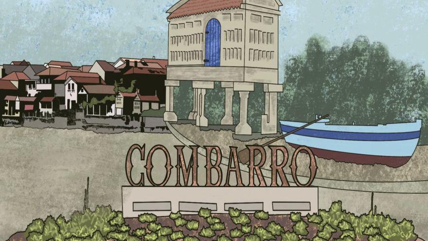 Imaxe de Combarro no calendario. |  FdV