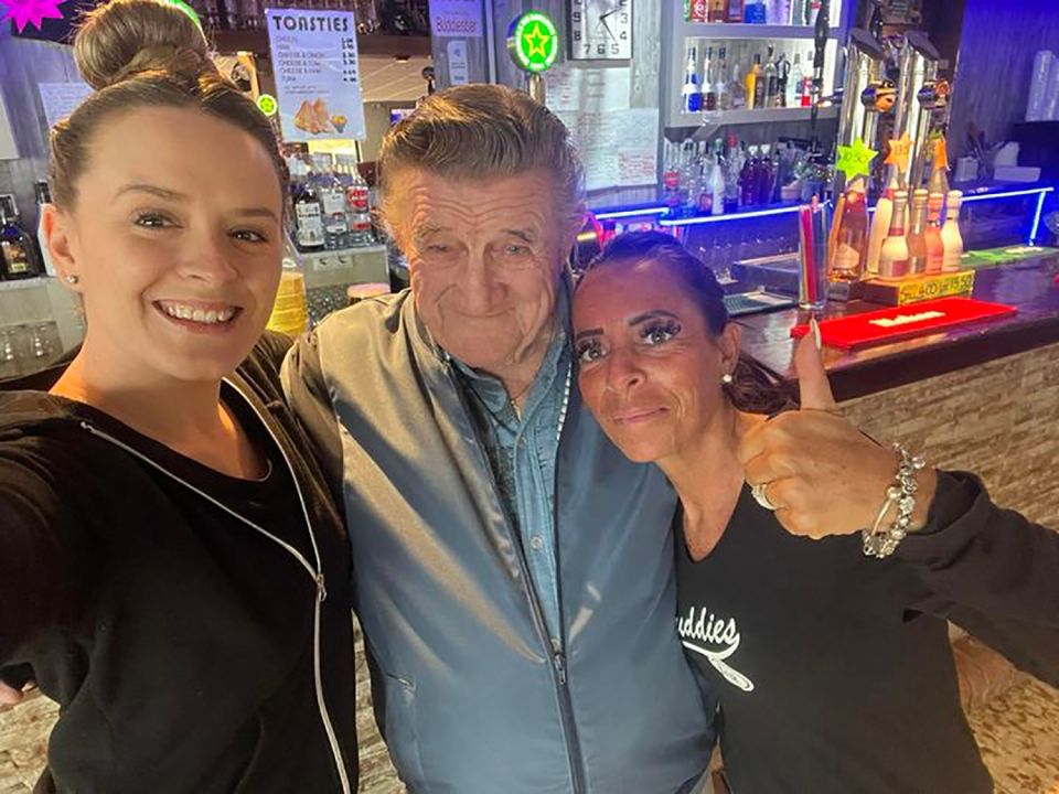 Derek Flynn, la estrella del selfi en Benidorm
