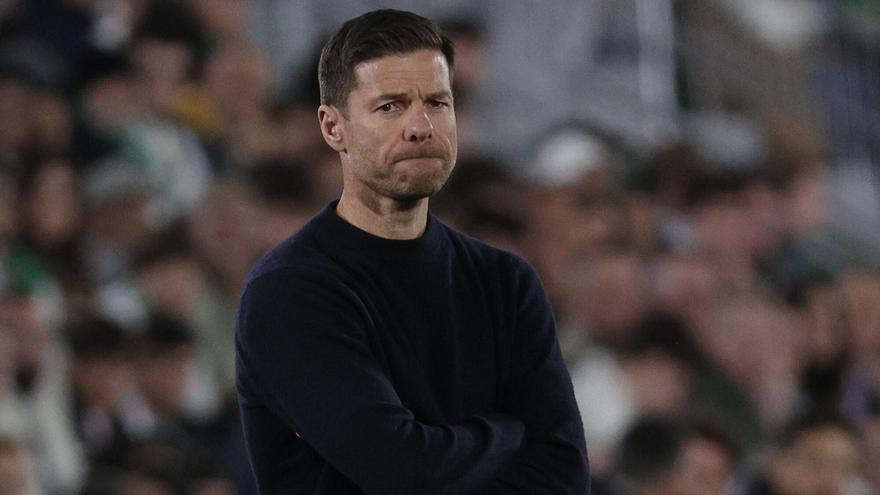 Xabi Alonso, en un momento del Elche-Real Madrid de LaLiga 2025/26