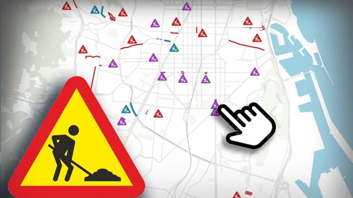 El mapa de las obras en Barcelona del verano del 2025