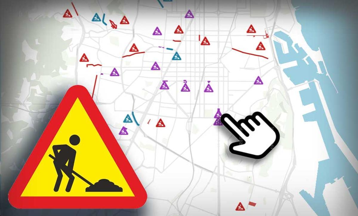 El mapa de las obras en Barcelona del verano del 2025 El mapa de las obras en Barcelona del verano del 2025