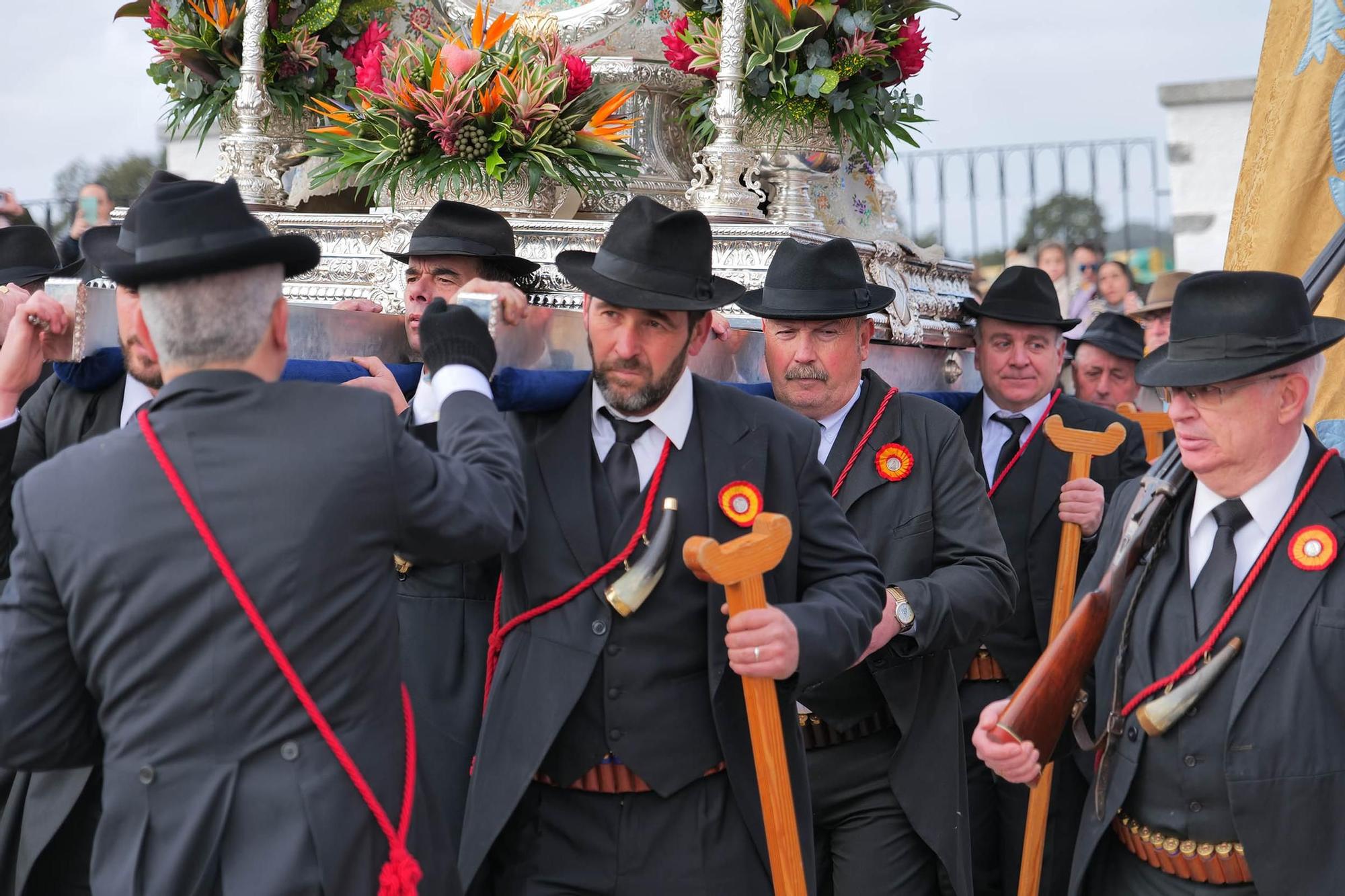 Pozoblanco vive la traida de la Virgen de Luna