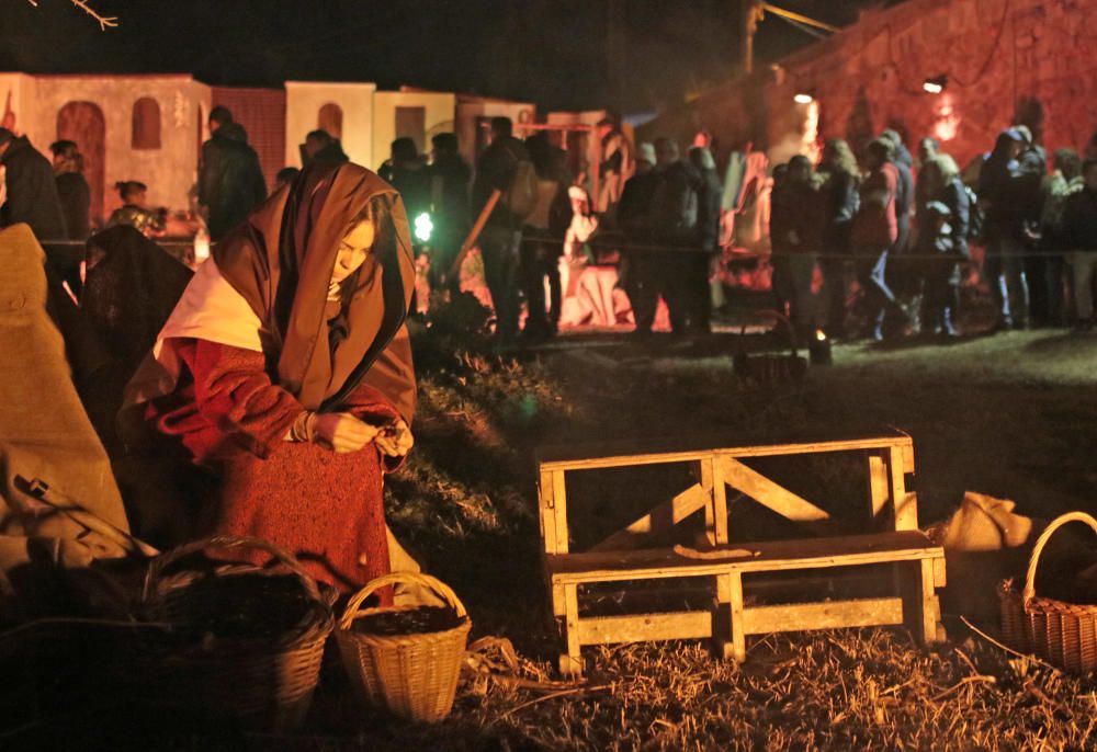 El pessebre del Pont Llarg, en fotos