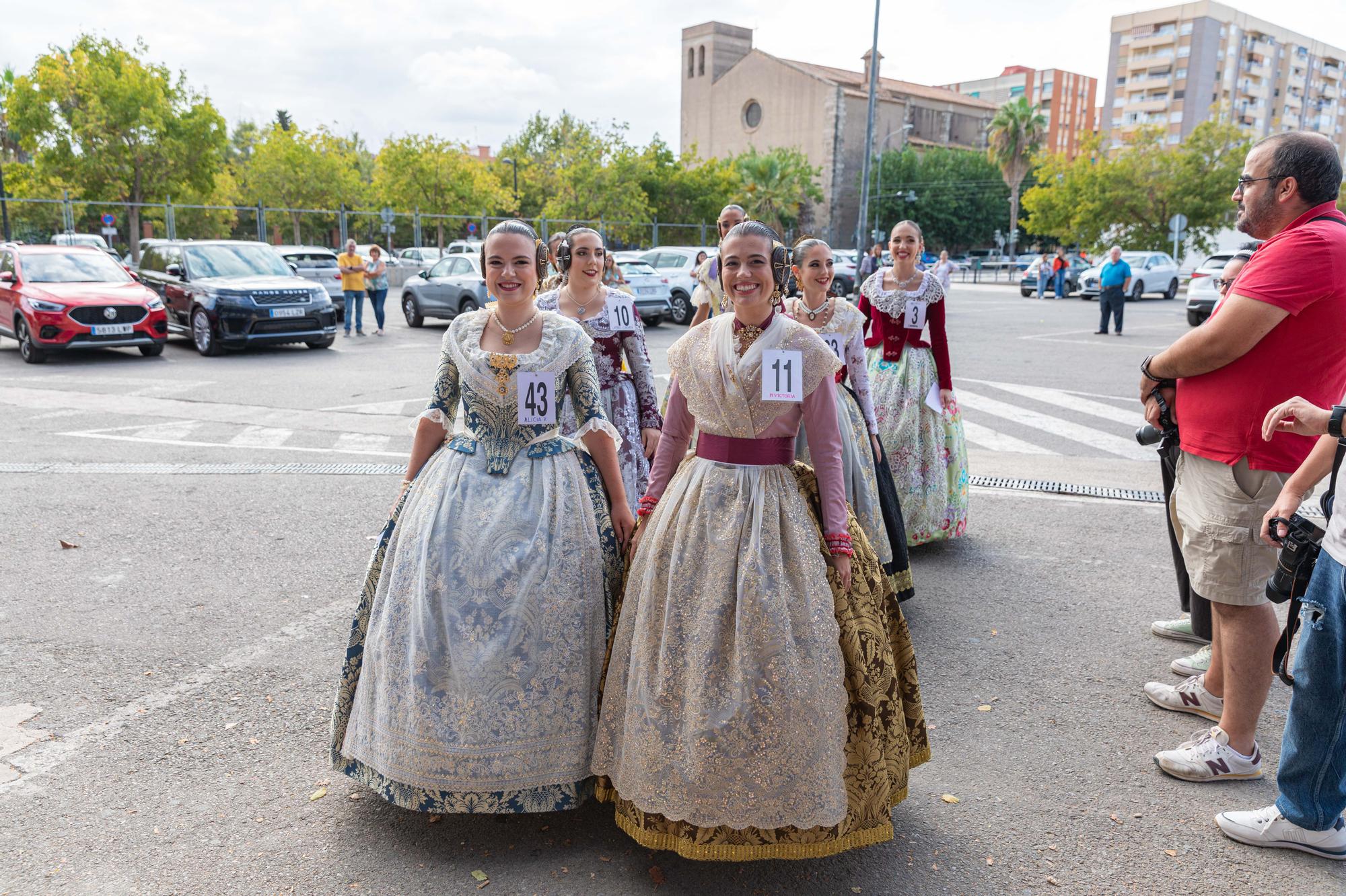 Visita de las candidatas al Ciutat de València