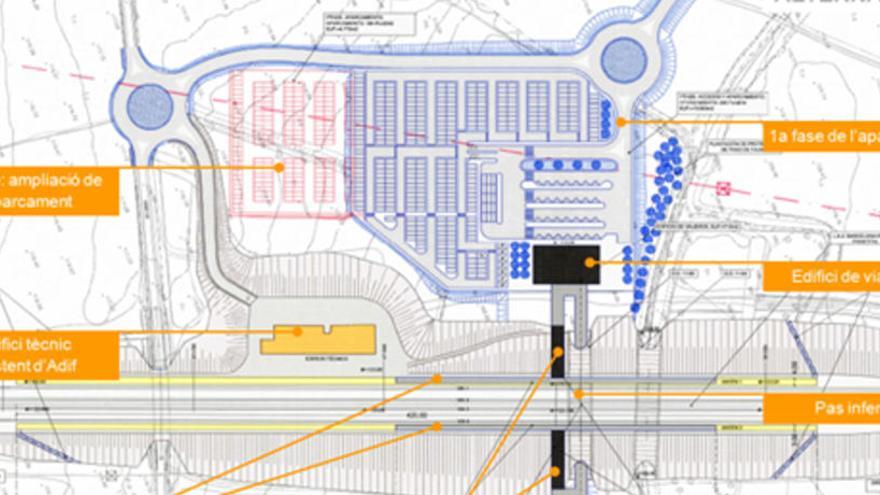 Llum verda del Ministeri al baixador del TAV a l&#039;Aeroport