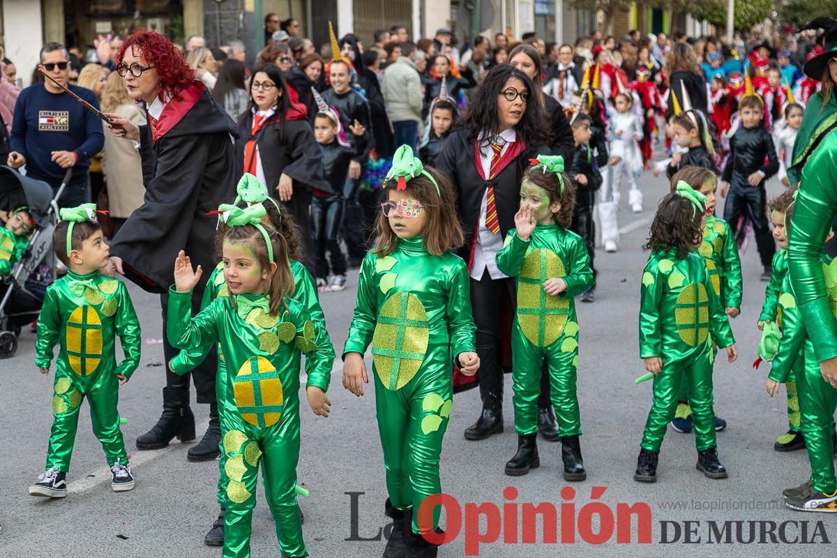 Los niños toman las calles de Cehegín en su desfile de Carnaval