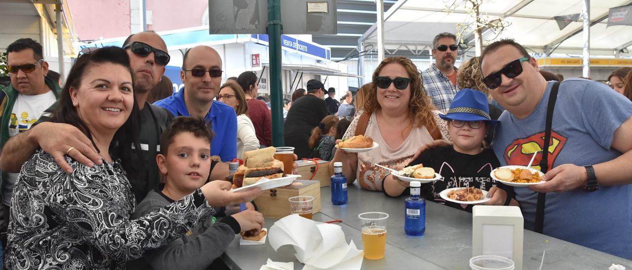 Imagen de archivo, del 2019, del último Mesón de la Tapa y la Cerveza que se celebró durante las fiestas de la Magdalena.