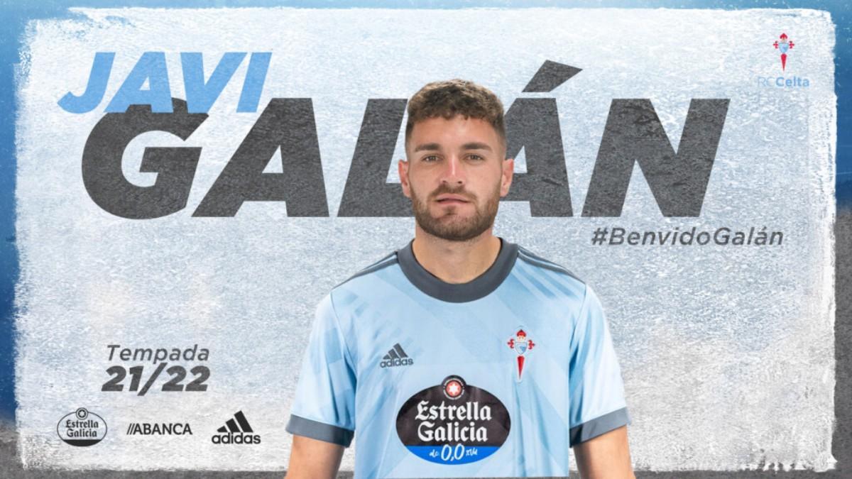 Javi Galán, nuevo jugador del Celta
