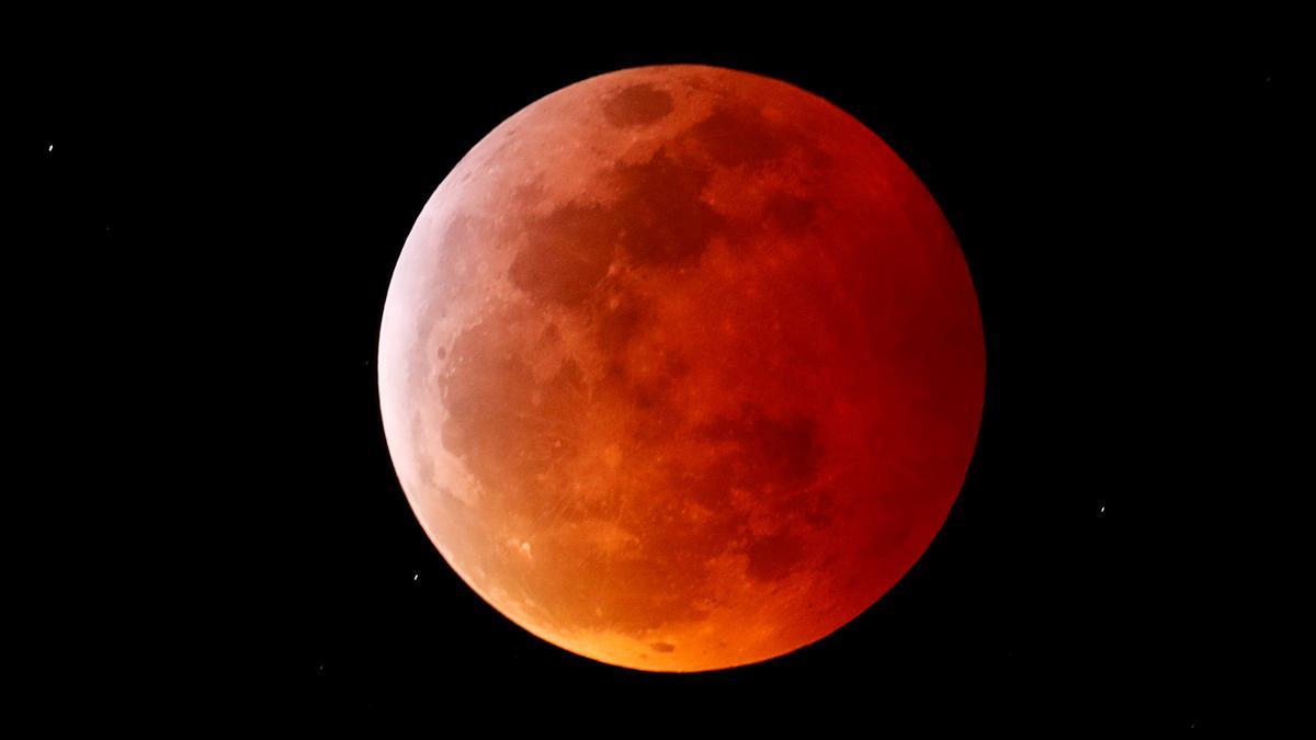 Luna de sangre o superluna roja