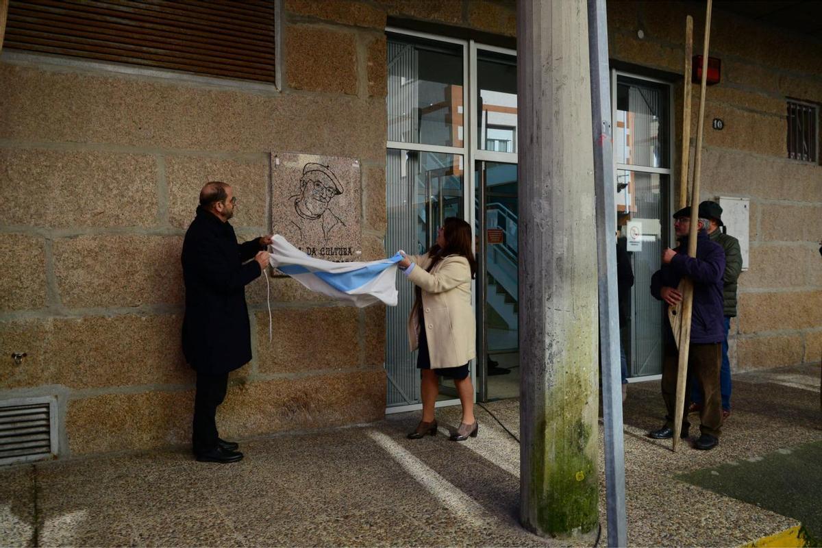 El homenaje en imágenes