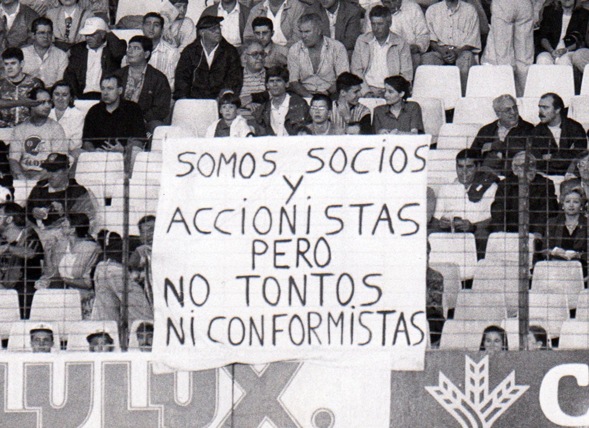 Protestas históricas de la afición del Valencia