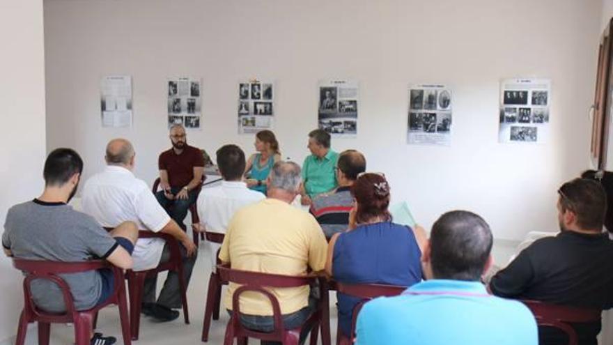 Un momento de la jornada en Benilloba.