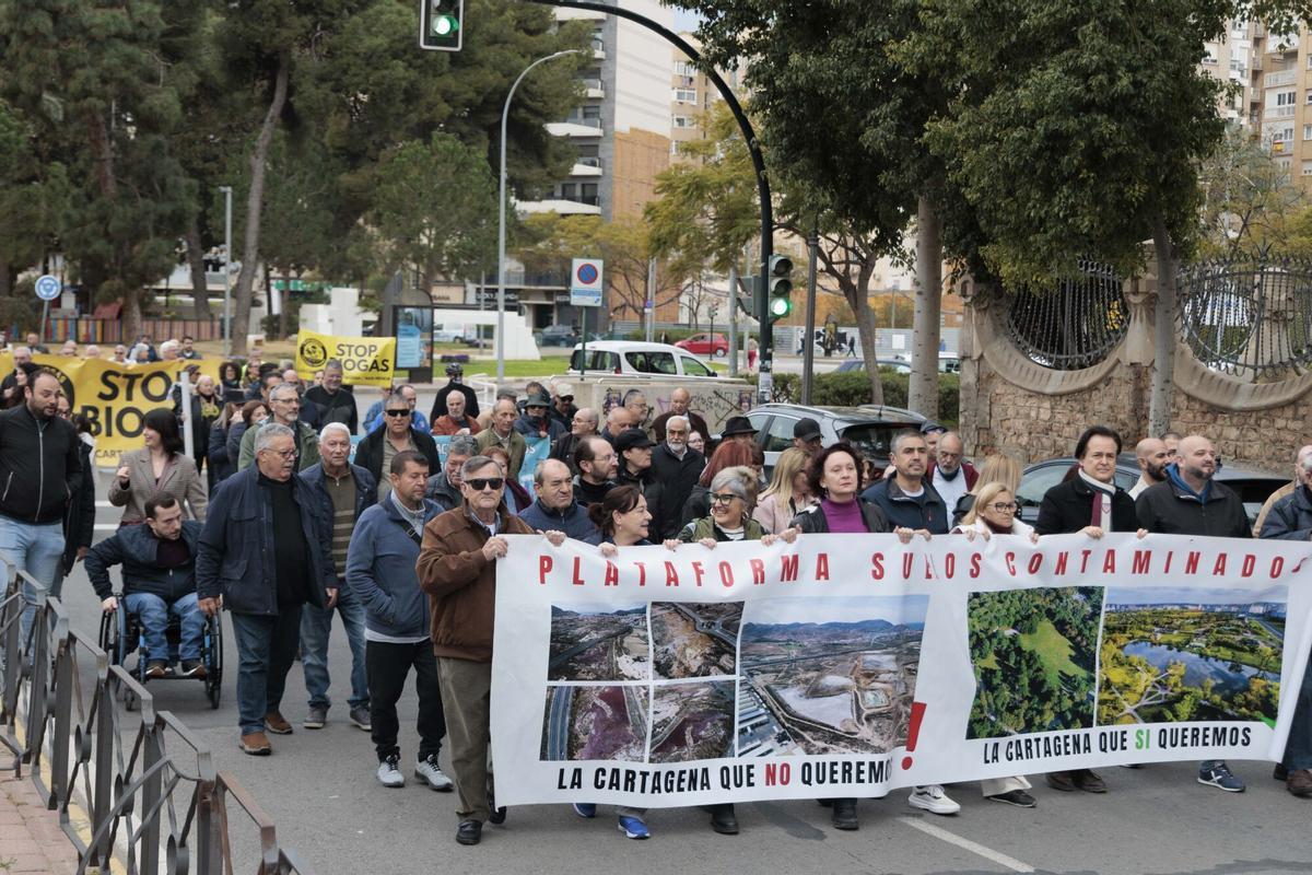 Manifestación contra los suelos contaminados este sábado en Cartagena