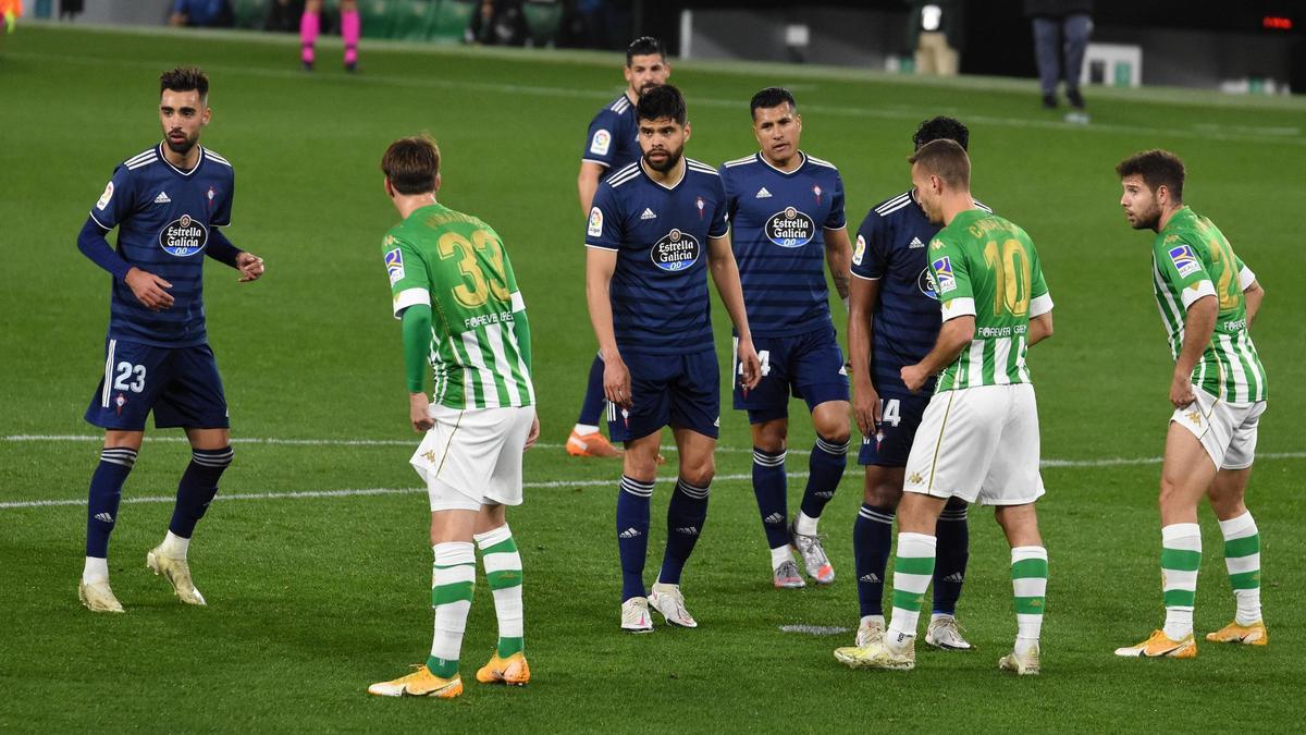 El Real Betis - Celta de Vigo, en imágenes