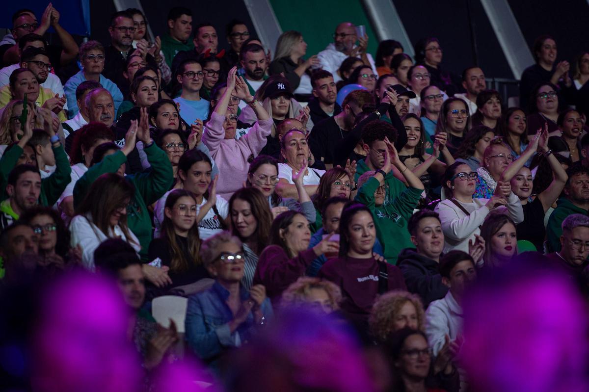 Público asistente al Concurso de Murgas Adultas de Santa Cruz