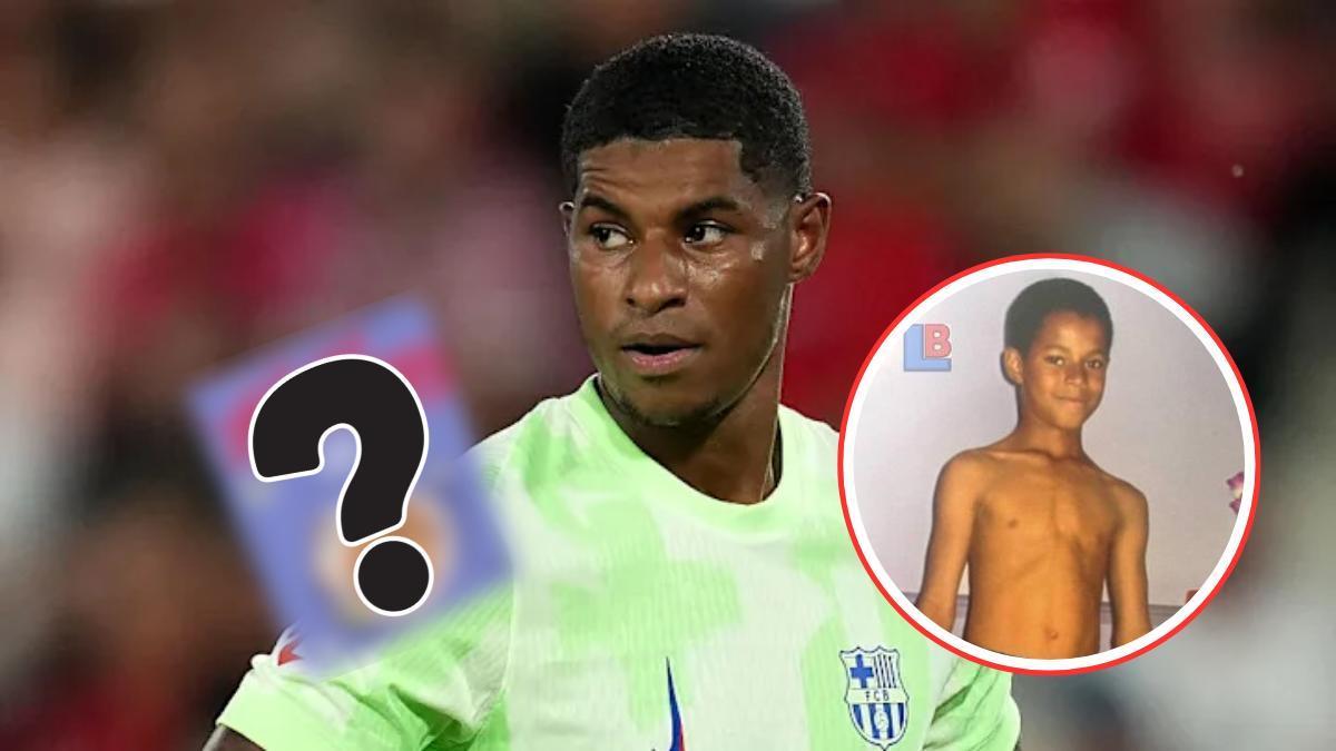 Marcus Rashford revela su vicio cuando era un niño.