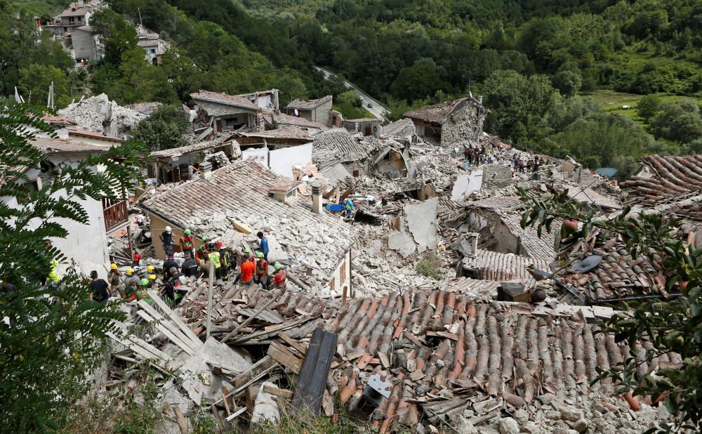 Terremoto en el centro de Italia