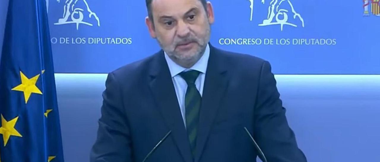 El exministro de Transportes, José Luis Ábalos.