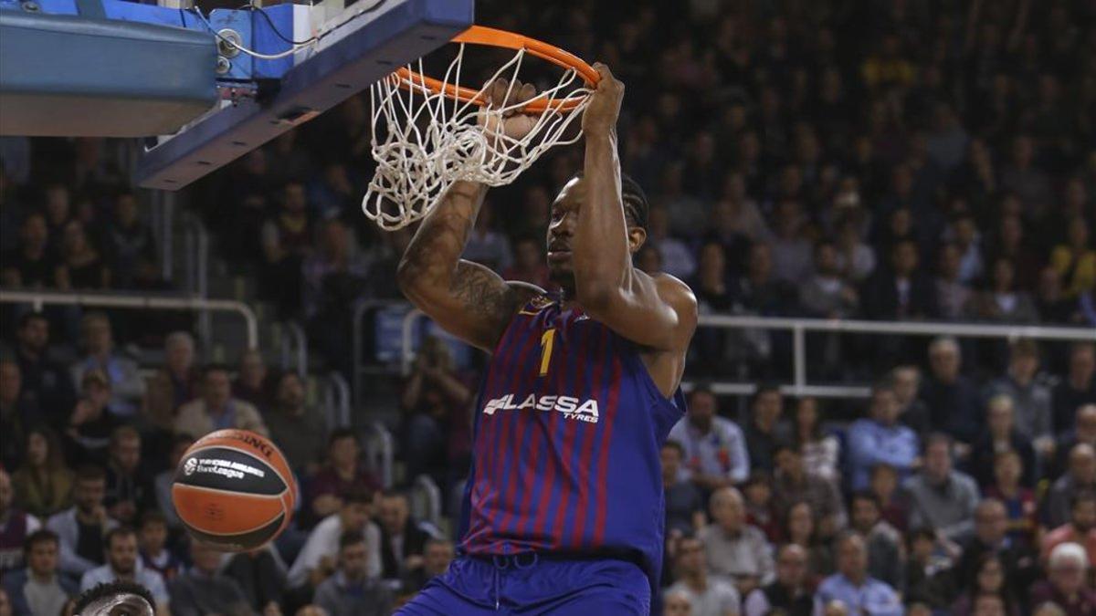 Seraphin fue un puntal para el Barça ante Panathinaikos