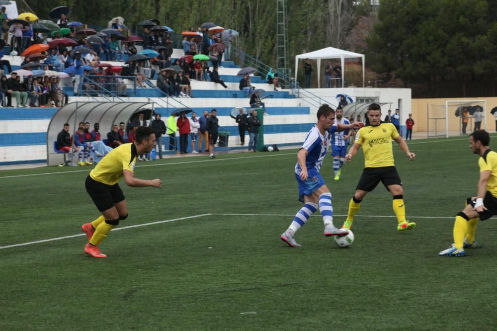 Partido entre el Lorca Deportiva y el Mar Menor