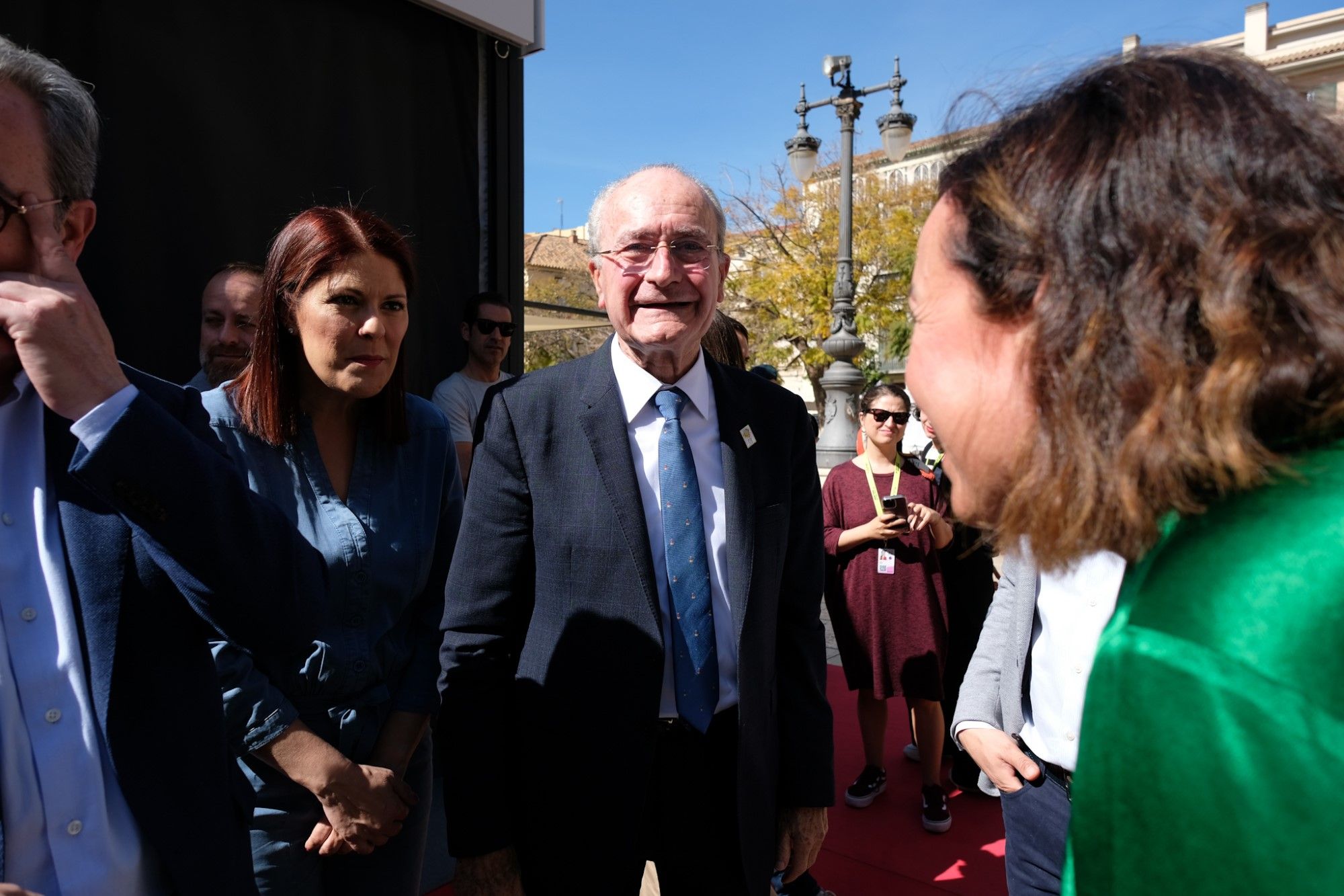 El Festival de Cine inaugura su Espacio Solidario en la plaza de la Merced