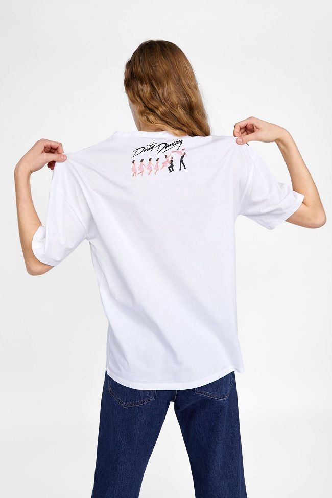 La camiseta de 'Dirty dancing' de Zara que no termina de a La Rubia -