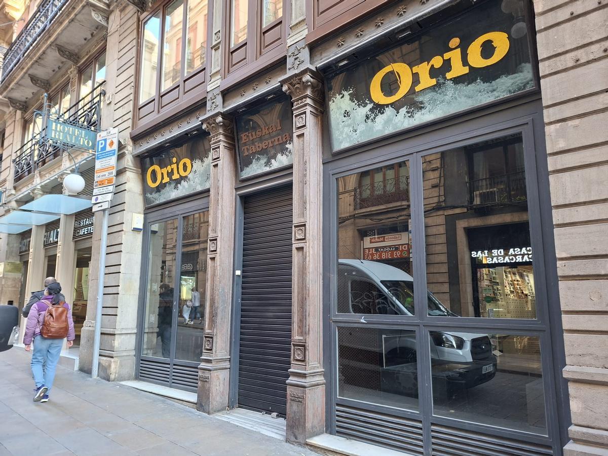 El antiguo Orio, que en breve abrirá como Tapa Tapa, en la calle de Ferran.