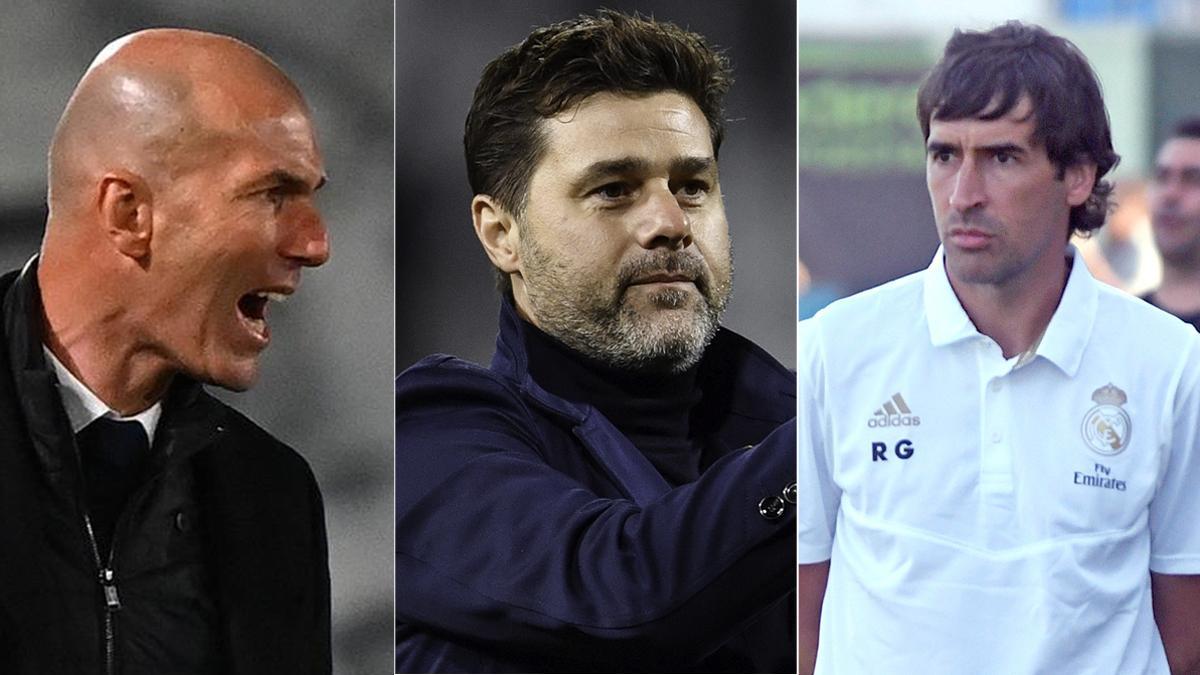 Zidane, Pochettino y Raúl, opciones principales para relevar a Ancelotti