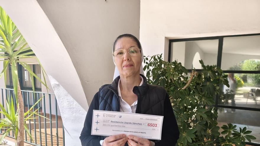 El colegio Puertapalma reúne más de 6.000 euros para ayudar a salvar la residencia Lisardo Sánchez de Badajoz