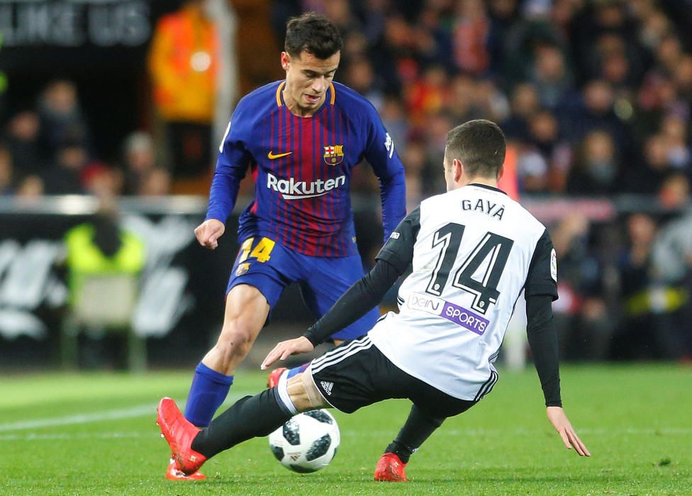 Semifinal de la Copa del Rey: Valencia - Barcelona