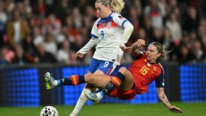 Espanya cau a Wembley i perd Patri per lesió