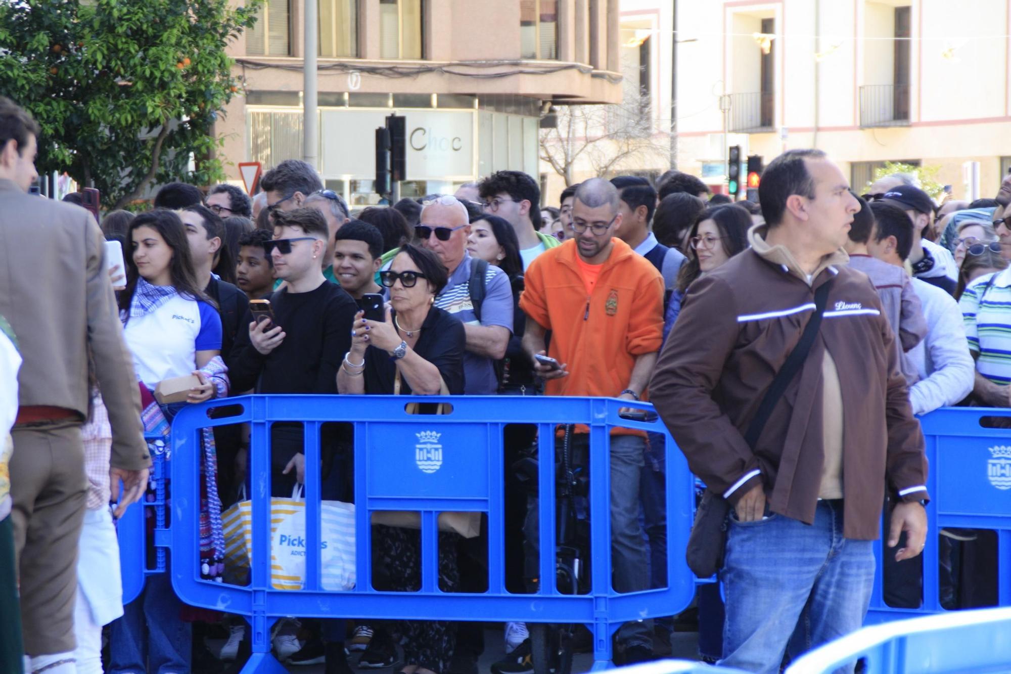 Las imágenes de la "mascletà" del 15 de marzo en Gandia