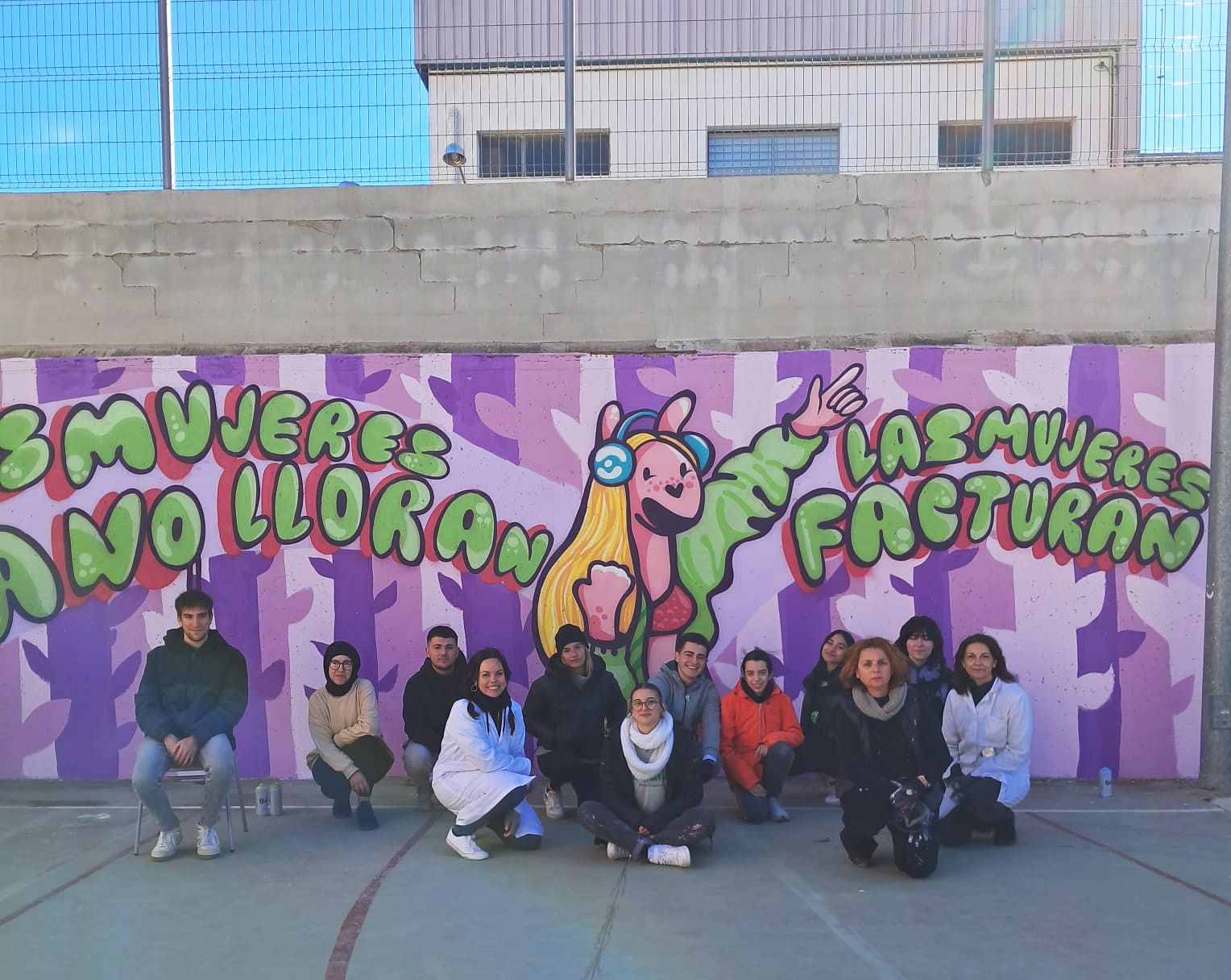 Nuevo mural feminista en Segorbe