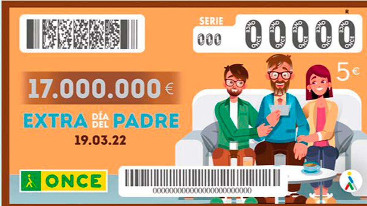 SORTEO DÍA DEL PADRE DE LA ONCE: Cupón Extra del día del Padre de la ONCE  2022: fechas y premios