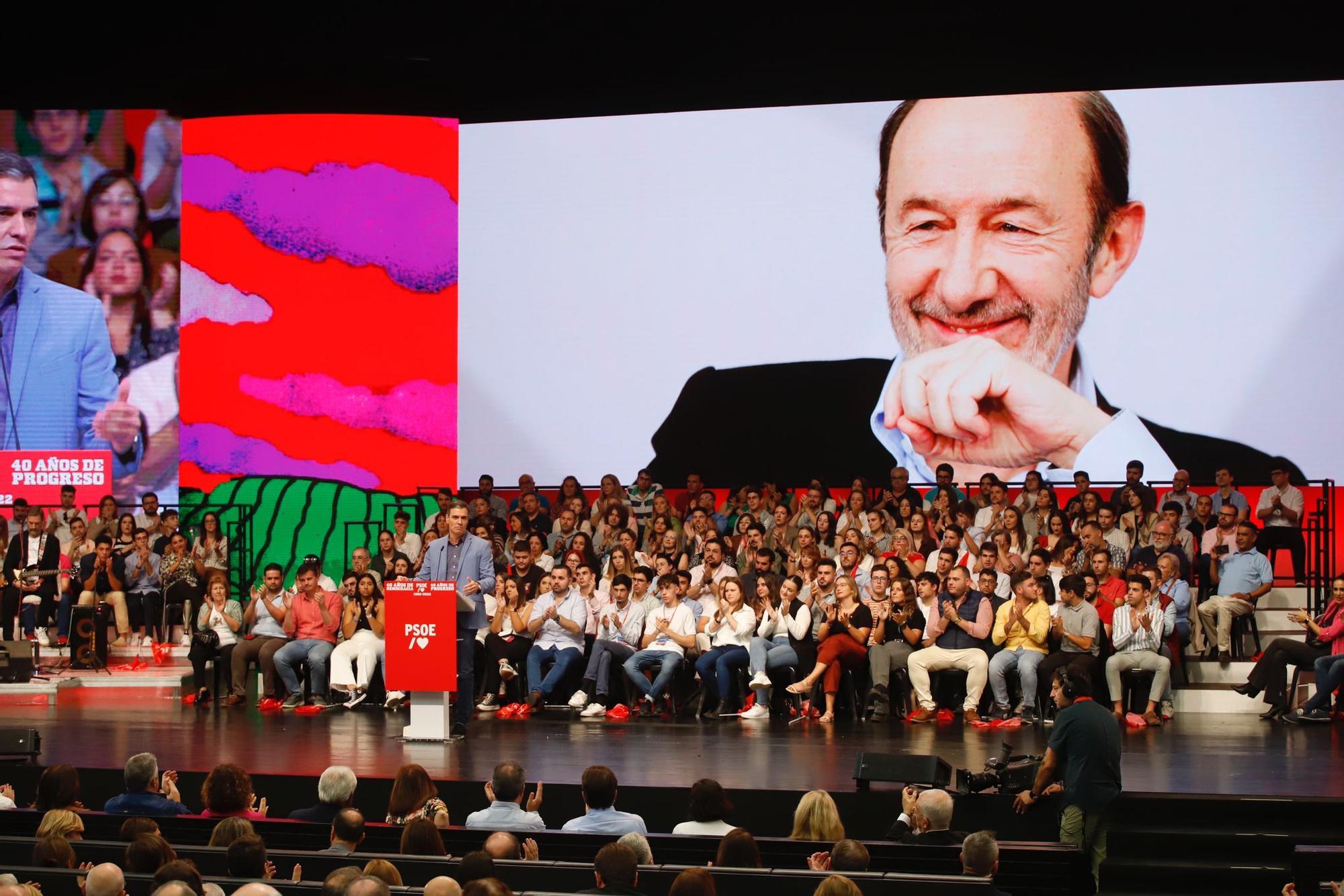 Celebración del 40 aniversario de la primera victoria del PSOE en España