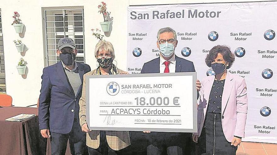 BMW San Rafael Motor ayuda contra la parálisis cerebral