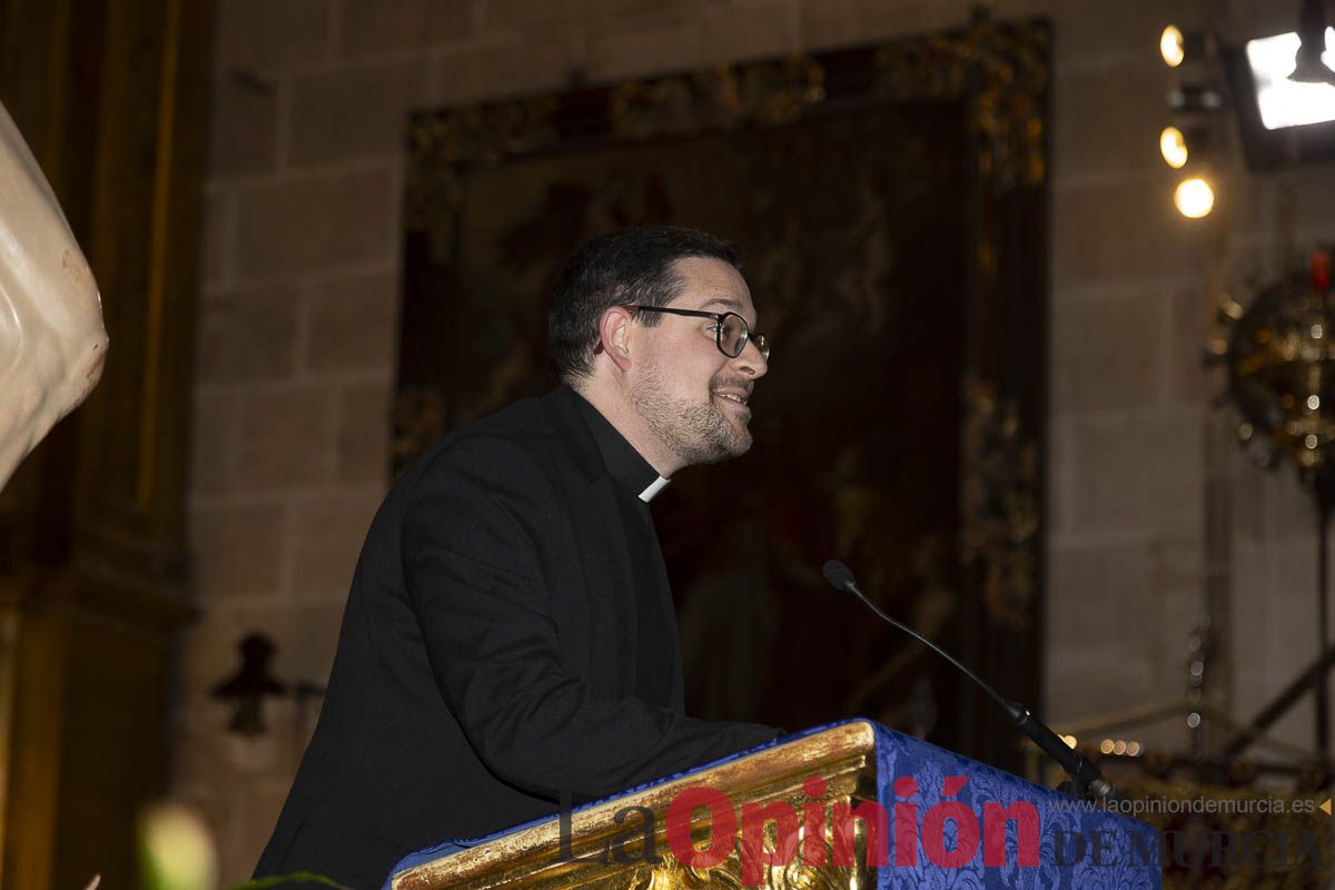 Juan Esteban Piernas pregona la Semana Santa de Caravaca