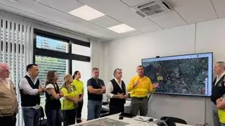 "Los trabajos de la noche han dado un buen resultado. La previsión hoy es cerrar todo el perímetro"