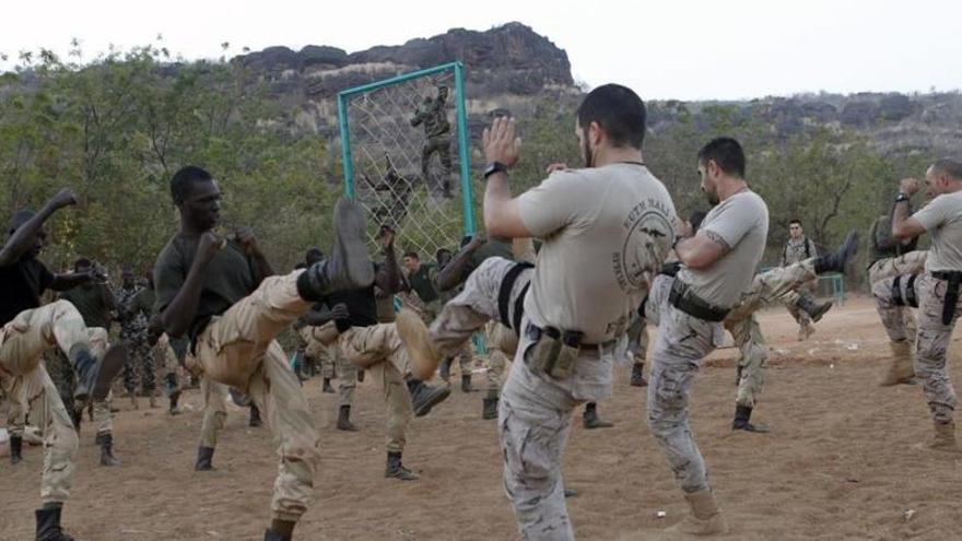 España tiene 110 soldados desplazados a Malí