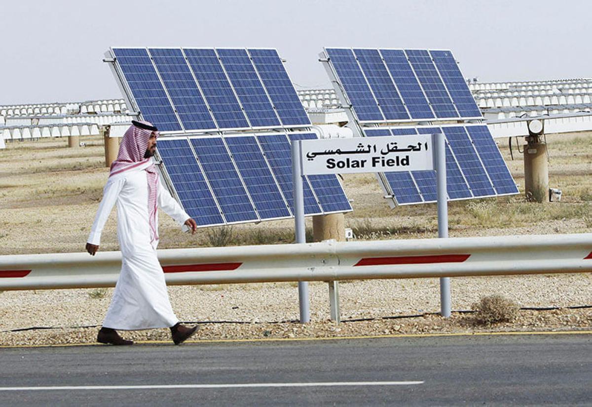 Planta fotovoltaica en Arabia Saudí