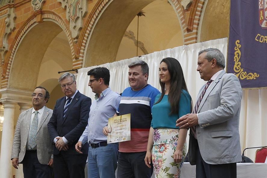 Los ganadores de los premios Mezquita a los mejores vinos de España.