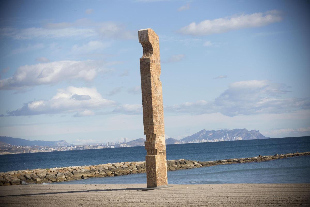 Una parte del Monumento al Pescador