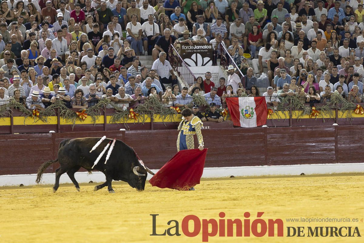 Tercer festejo de la Feria Taurina de Murcia (Talavante, Paco Ureña y Roca Rey), en imágenes