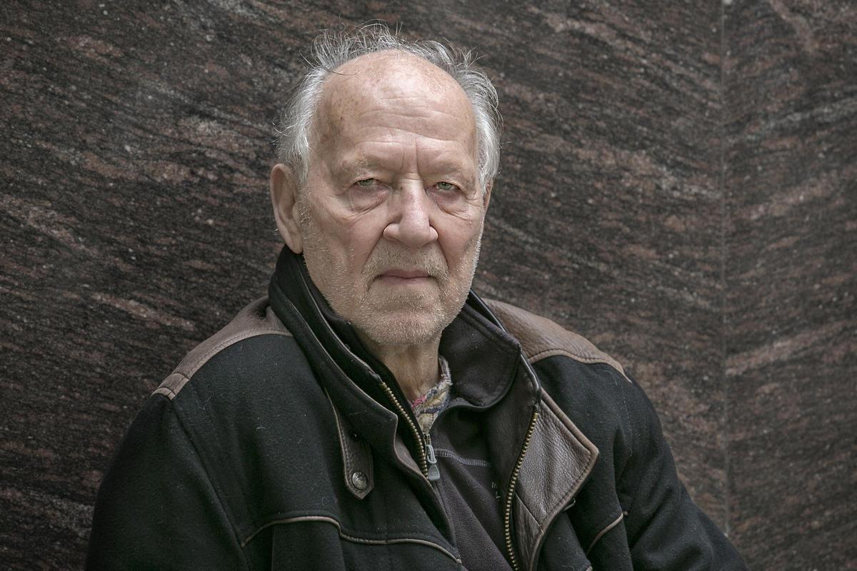 El cineasta Werner Herzog es un ser excepcional. Aquí, en una visita al CCCB.