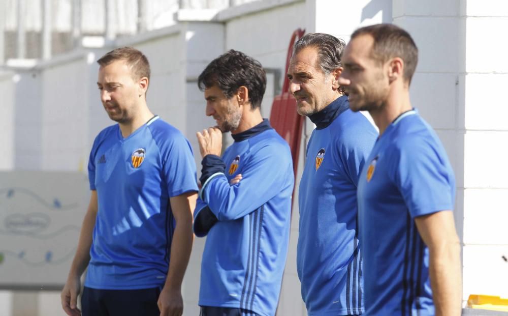 Las mejores imágenes del entrenamiento del Valencia CF