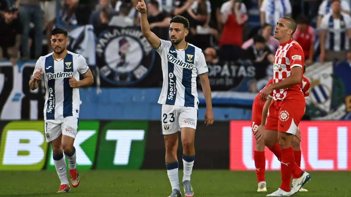 Munir El Haddadi, el en谷simo verdugo del Girona esta temporada